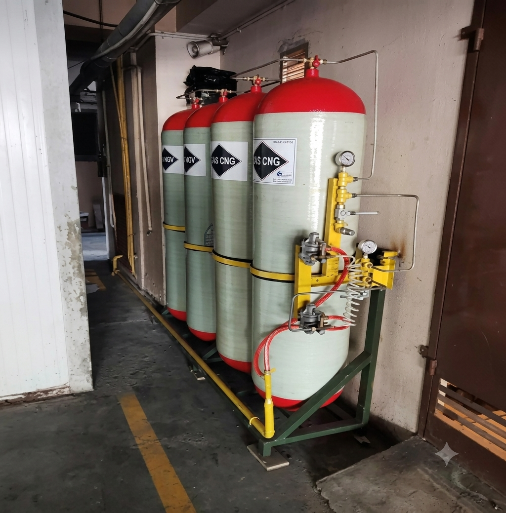CNG storage tabung